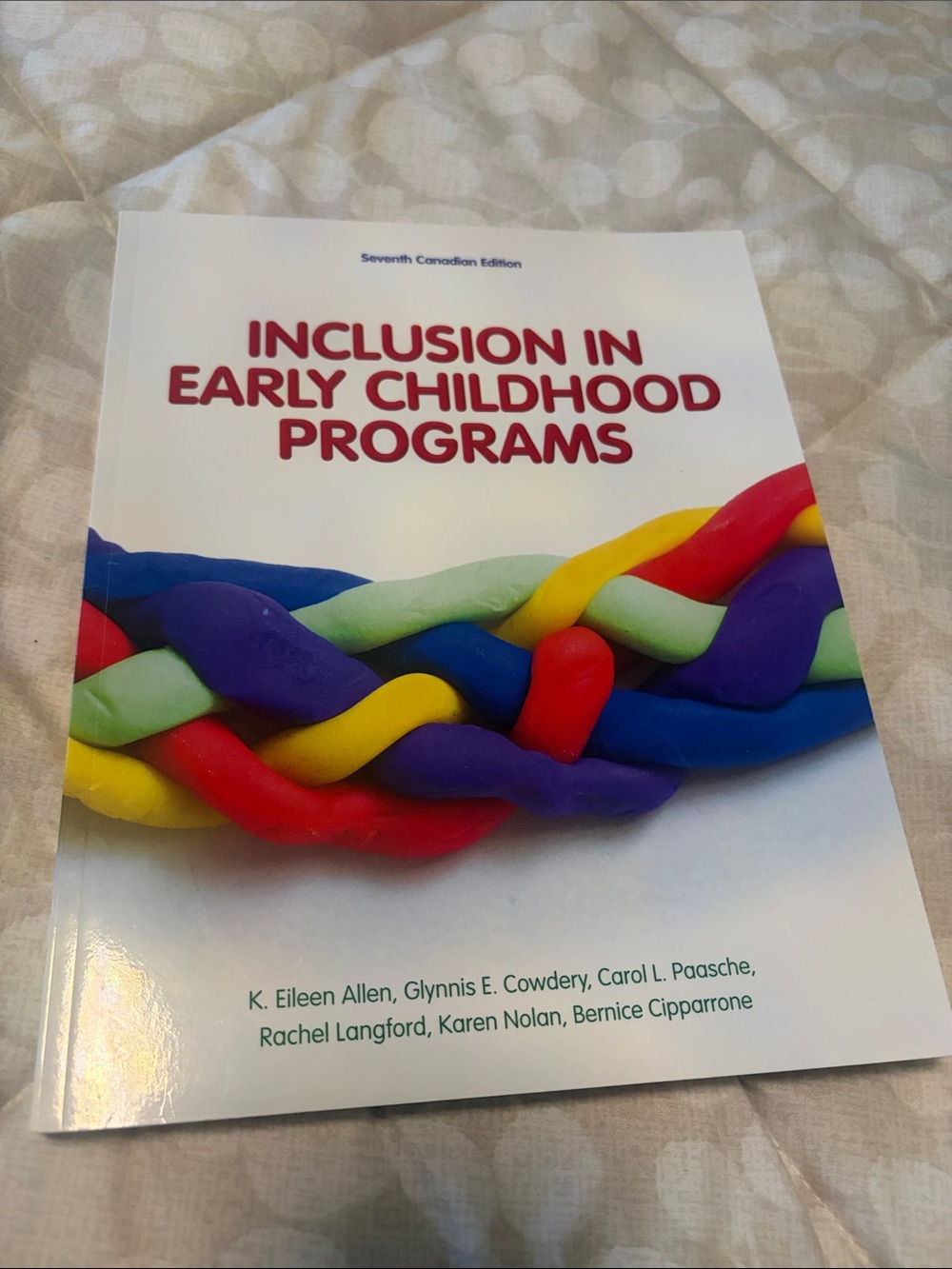 Inclusion in Early Childhood Programs 7th Canadian Edition